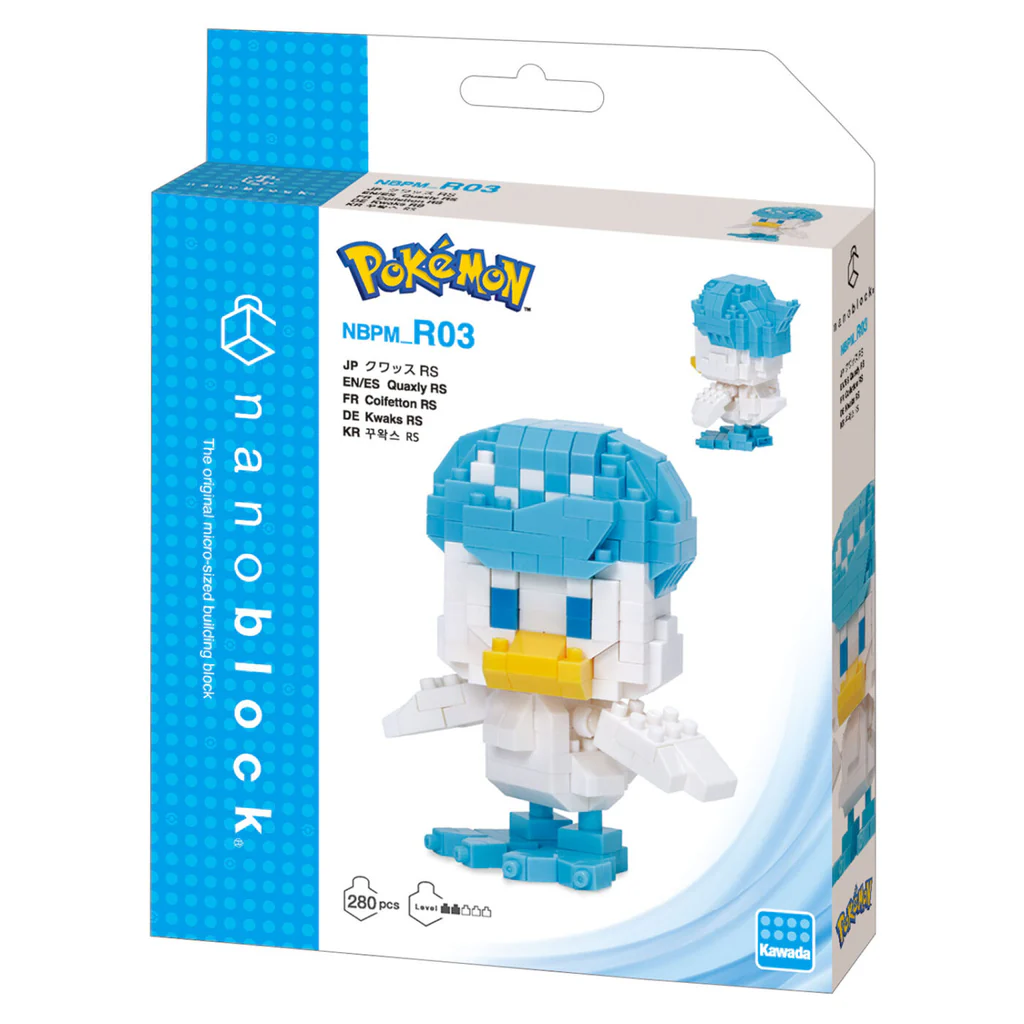Nanoblock Pokemon - Quaxly